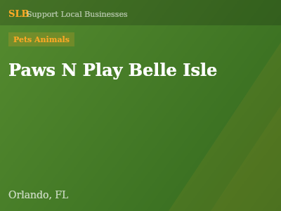 Paws N Play Belle Isle — Pets Animals in Orlando, FL