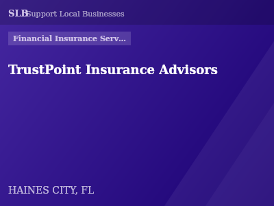 TrustPoint Insurance Advisors — Financial Insurance Services in HAINES CITY, FL