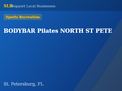 BODYBAR Pilates NORTH ST PETE — Sports Recreation in St. Petersburg, FL