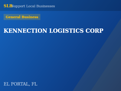 KENNECTION LOGISTICS CORP — General Business in EL PORTAL, FL