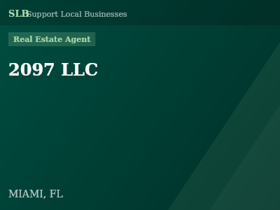 2097 LLC — Real Estate Agent in MIAMI, FL