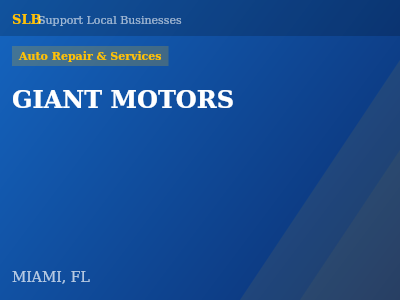 GIANT MOTORS — Auto Repair & Services in MIAMI, FL