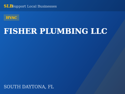 FISHER PLUMBING LLC — HVAC in SOUTH DAYTONA, FL