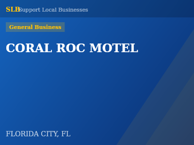CORAL ROC MOTEL — General Business in FLORIDA CITY, FL
