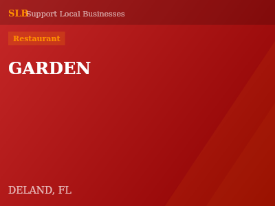 GARDEN — Restaurant in DELAND, FL