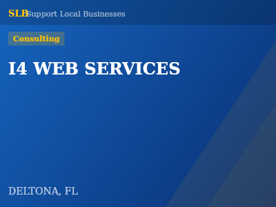 I4 WEB SERVICES — Consulting in DELTONA, FL