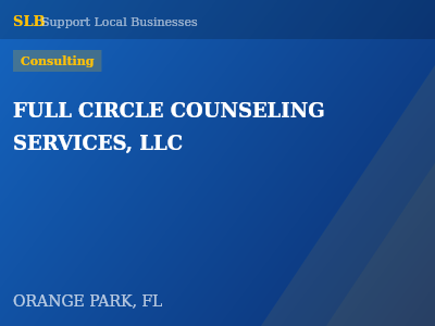 FULL CIRCLE COUNSELING SERVICES, LLC — Consulting in ORANGE PARK, FL