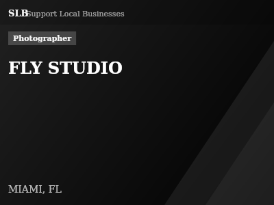 FLY STUDIO — Photographer in MIAMI, FL