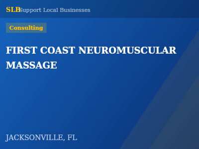 FIRST COAST NEUROMUSCULAR MASSAGE — Consulting in JACKSONVILLE, FL