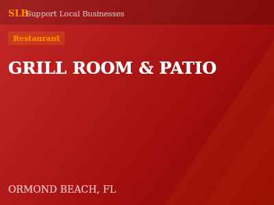 GRILL ROOM & PATIO — Restaurant in ORMOND BEACH, FL