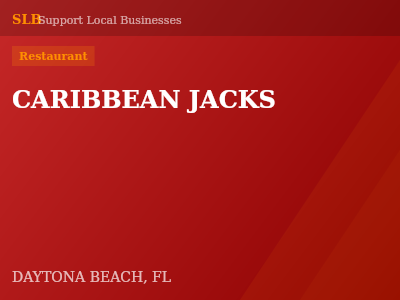 CARIBBEAN JACKS — Restaurant in DAYTONA BEACH, FL