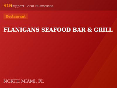 FLANIGANS SEAFOOD BAR & GRILL — Restaurant in NORTH MIAMI, FL