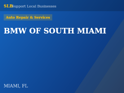 BMW OF SOUTH MIAMI — Auto Repair & Services in MIAMI, FL