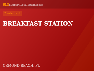 BREAKFAST STATION — Restaurant in ORMOND BEACH, FL