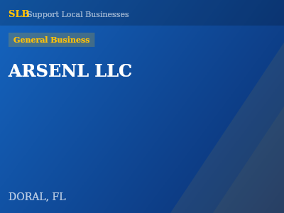 ARSENL LLC — General Business in DORAL, FL
