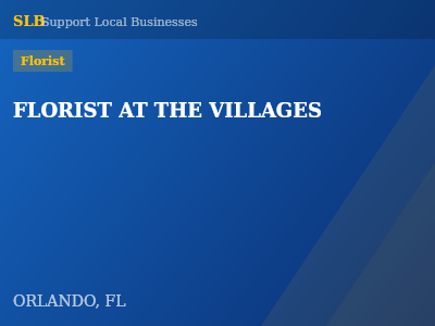 FLORIST AT THE VILLAGES — Florist in ORLANDO, FL