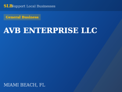 AVB ENTERPRISE LLC — General Business in MIAMI BEACH, FL
