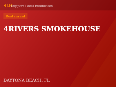 4RIVERS SMOKEHOUSE — Restaurant in DAYTONA BEACH, FL