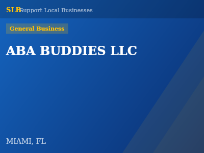 ABA BUDDIES LLC — General Business in MIAMI, FL