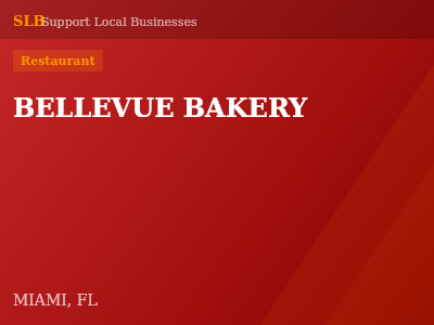 BELLEVUE BAKERY — Restaurant in MIAMI, FL