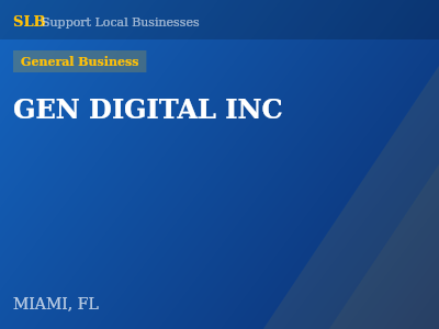 GEN DIGITAL INC — General Business in MIAMI, FL