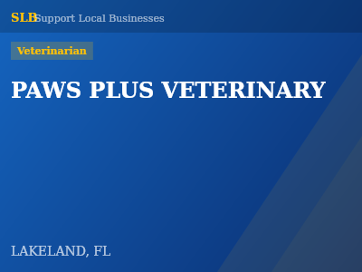 PAWS PLUS VETERINARY — Veterinarian in LAKELAND, FL