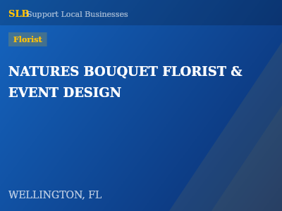 NATURES BOUQUET FLORIST & EVENT DESIGN — Florist in WELLINGTON, FL