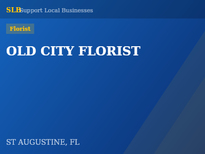 OLD CITY FLORIST — Florist in ST AUGUSTINE, FL