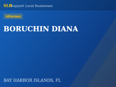 BORUCHIN DIANA — Attorney in BAY HARBOR ISLANDS, FL