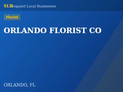 ORLANDO FLORIST CO — Florist in ORLANDO, FL