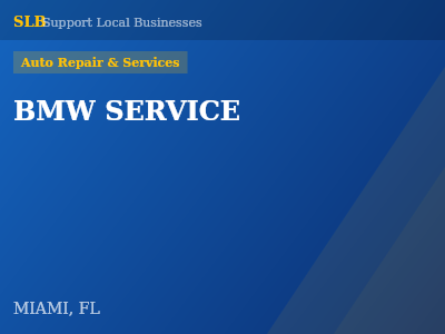 BMW SERVICE — Auto Repair & Services in MIAMI, FL
