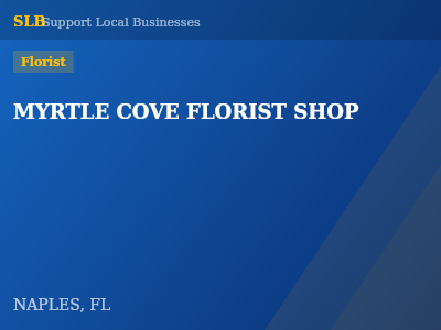 MYRTLE COVE FLORIST SHOP — Florist in NAPLES, FL