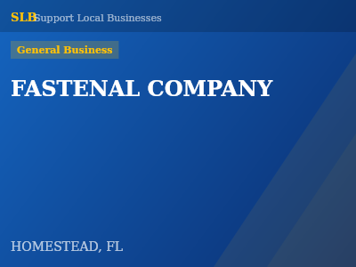 FASTENAL COMPANY — General Business in HOMESTEAD, FL