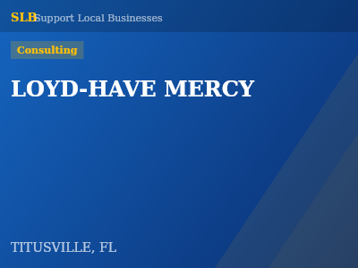 LOYD-HAVE MERCY — Consulting in TITUSVILLE, FL