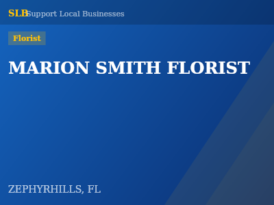 MARION SMITH FLORIST — Florist in ZEPHYRHILLS, FL