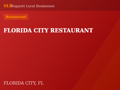 FLORIDA CITY RESTAURANT — Restaurant in FLORIDA CITY, FL