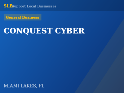 CONQUEST CYBER — General Business in MIAMI LAKES, FL