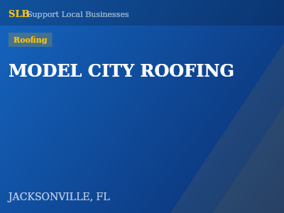 MODEL CITY ROOFING — Roofing in JACKSONVILLE, FL