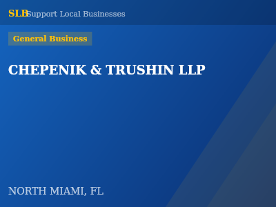 CHEPENIK & TRUSHIN LLP — General Business in NORTH MIAMI, FL