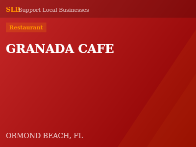 GRANADA CAFE — Restaurant in ORMOND BEACH, FL