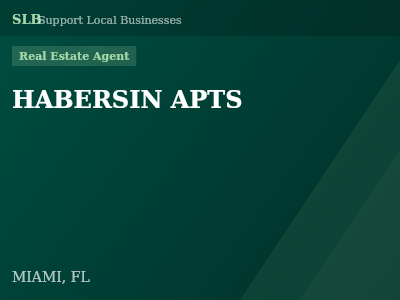 HABERSIN APTS — Real Estate Agent in MIAMI, FL