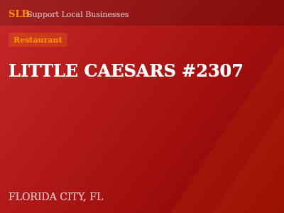 LITTLE CAESARS #2307 — Restaurant in FLORIDA CITY, FL