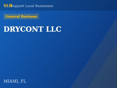 DRYCONT LLC — General Business in MIAMI, FL