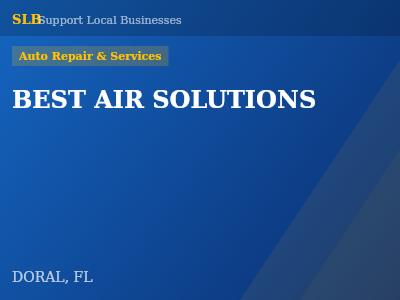 BEST AIR SOLUTIONS — Auto Repair & Services in DORAL, FL