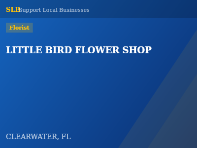LITTLE BIRD FLOWER SHOP — Florist in CLEARWATER, FL
