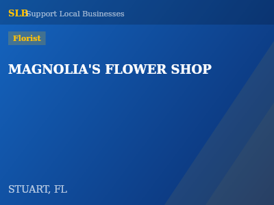 MAGNOLIA'S FLOWER SHOP — Florist in STUART, FL
