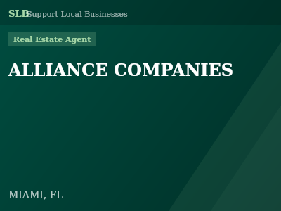 ALLIANCE COMPANIES — Real Estate Agent in MIAMI, FL