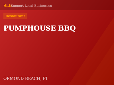 PUMPHOUSE BBQ — Restaurant in ORMOND BEACH, FL