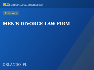 MEN'S DIVORCE LAW FIRM — Attorney in ORLANDO, FL