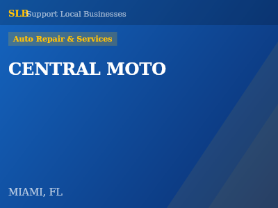 CENTRAL MOTO — Auto Repair & Services in MIAMI, FL